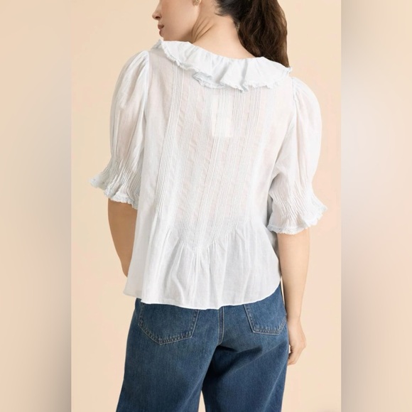 DOEN Henri Top in Alice Blue, Size S, Excellent Condition - Picture 7 of 16